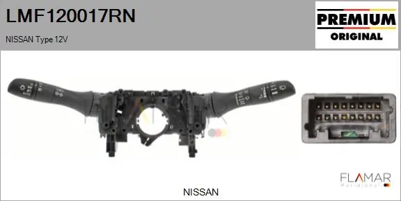 FLAMAR kormányoszlop kapcsoló - LMF120017RN - TothCarparts