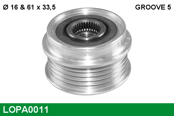 LUCAS generátor szabadonfutó - LOPA0011 - TothCarparts