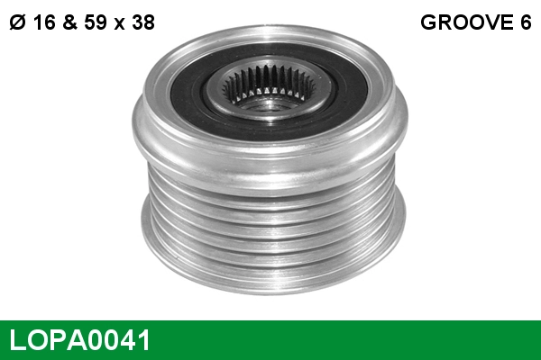 LUCAS generátor szabadonfutó - LOPA0041 - TothCarparts