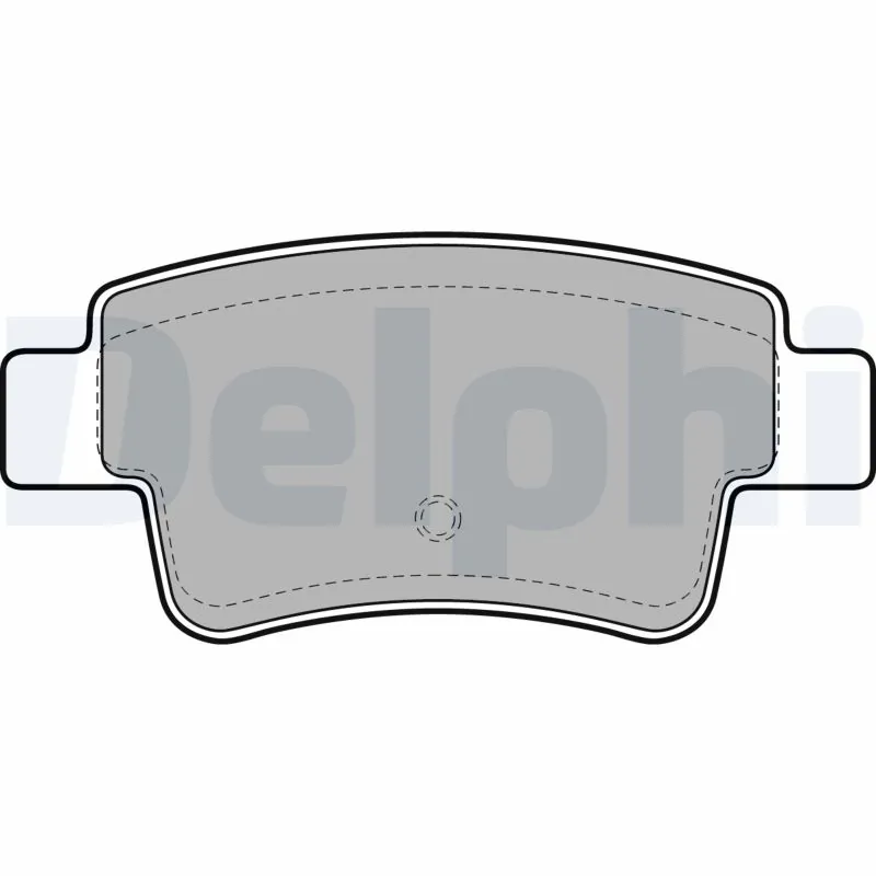 DELPHI fékbetétkészlet, tárcsafék - LP2055 - TothCarparts