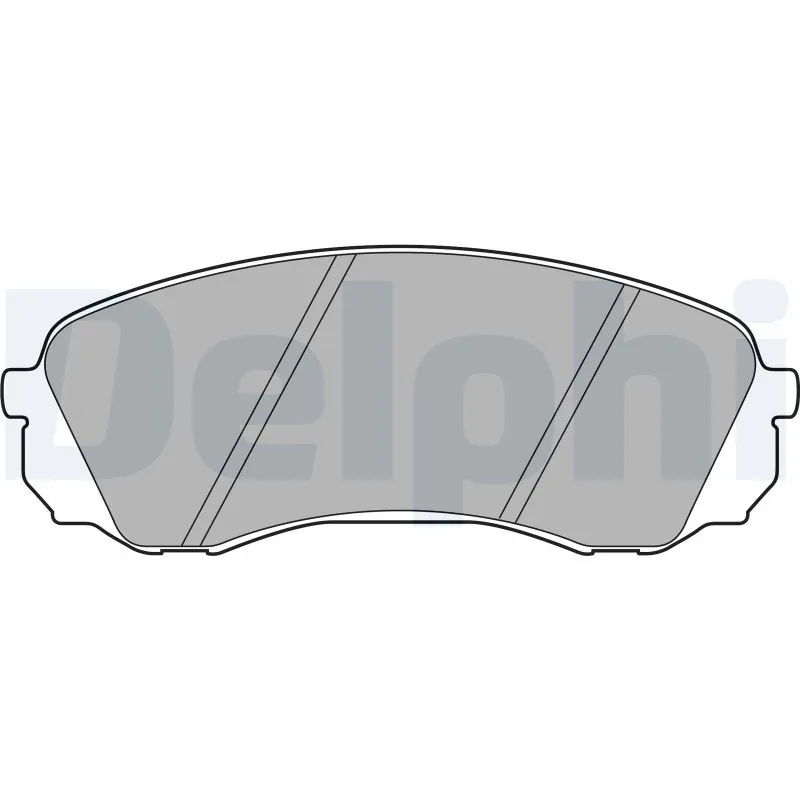DELPHI fékbetétkészlet, tárcsafék - LP2094 - TothCarparts