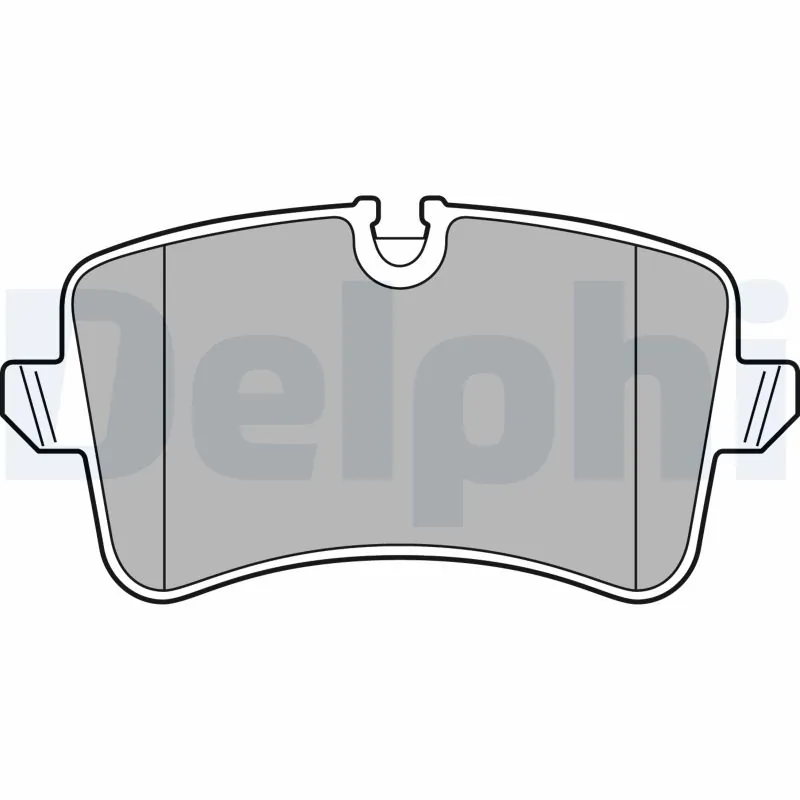 DELPHI fékbetétkészlet, tárcsafék - LP2446 - TothCarparts