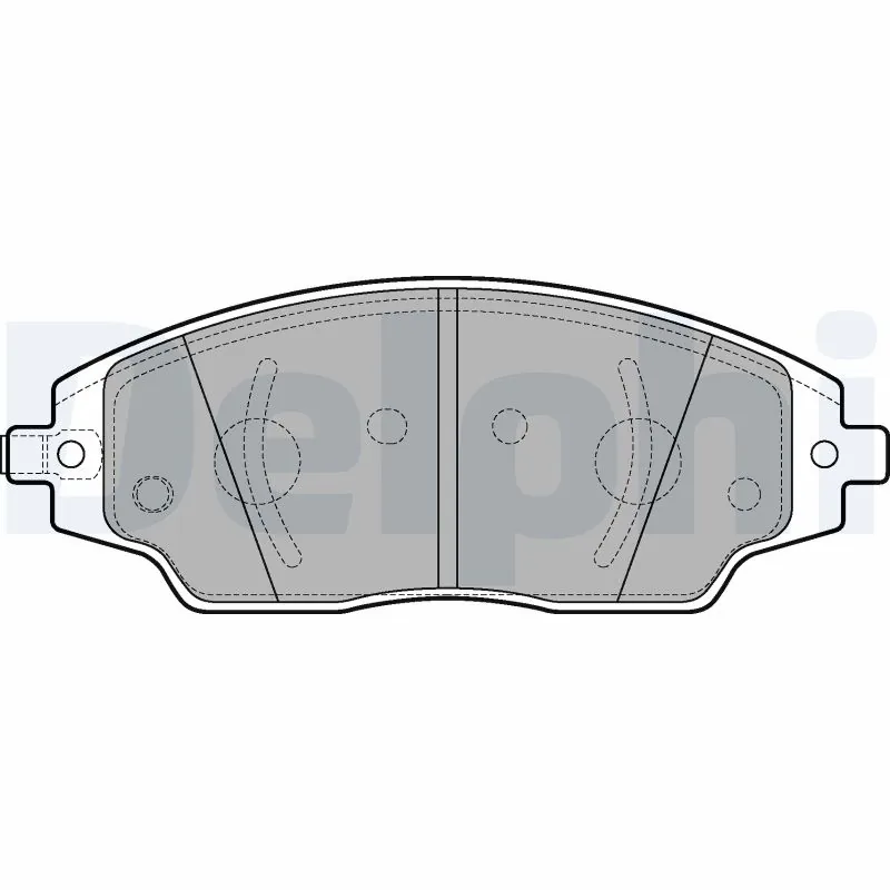 DELPHI fékbetétkészlet, tárcsafék - LP3192 - TothCarparts