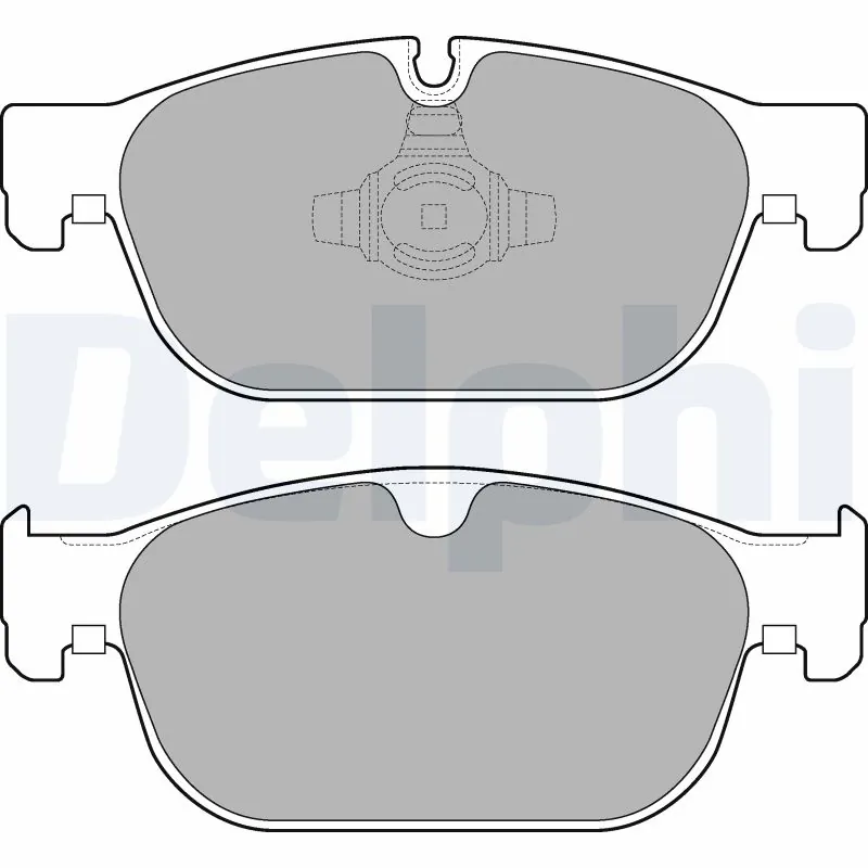 DELPHI fékbetétkészlet, tárcsafék - LP3256 - TothCarparts