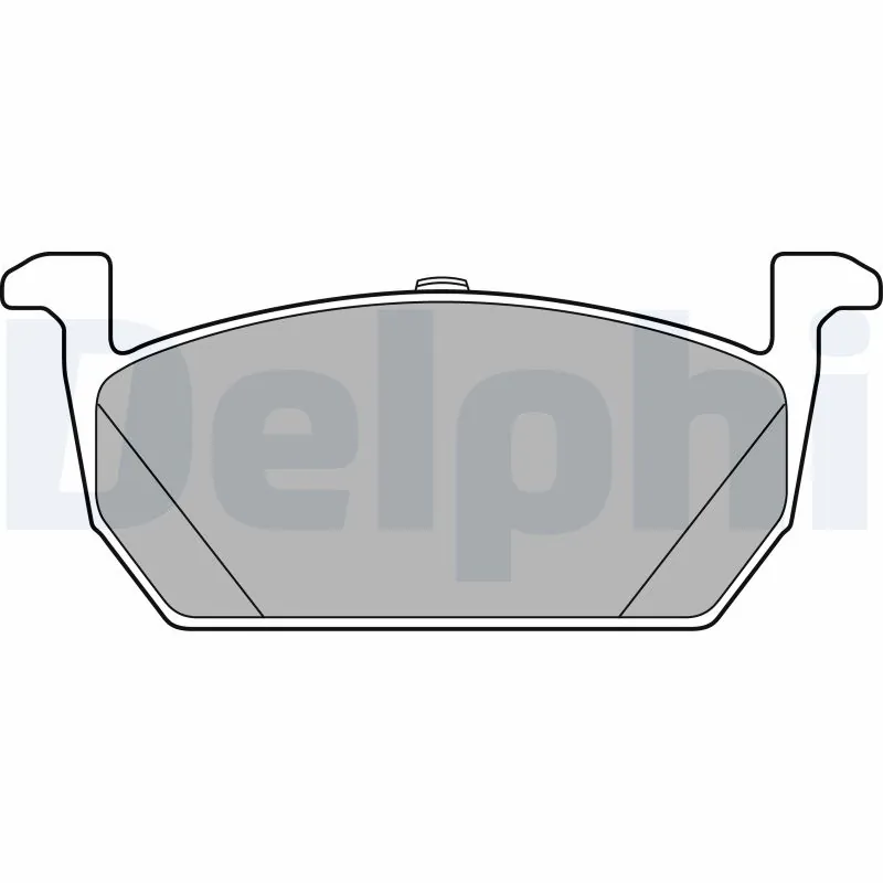 DELPHI fékbetétkészlet, tárcsafék - LP3287 - TothCarparts