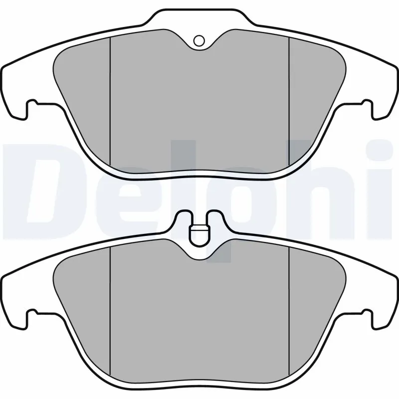 DELPHI fékbetétkészlet, tárcsafék - LP3288 - TothCarparts