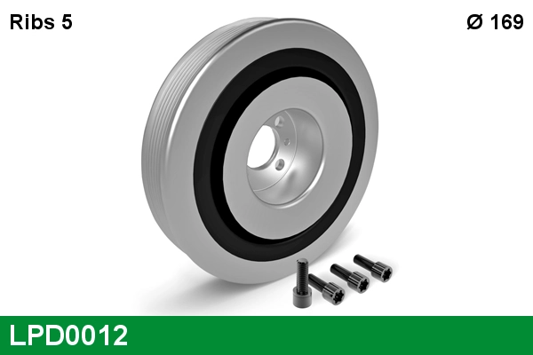 LUCAS Szíjtárcsa, főtengely - LPD0012 - TothCarparts
