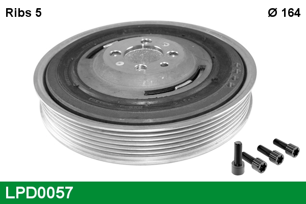 LUCAS Szíjtárcsa, főtengely - LPD0057 - TothCarparts