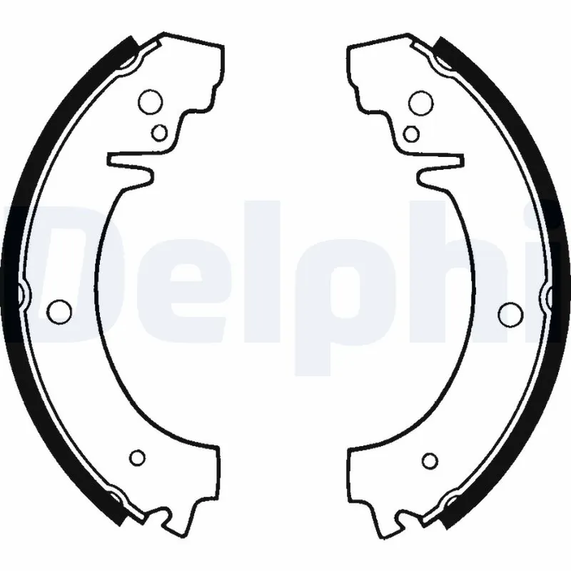 DELPHI fékpofakészlet - LS1219 - TothCarparts