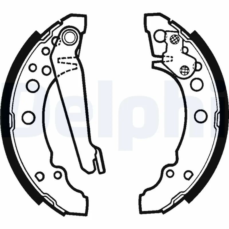 DELPHI fékpofakészlet - LS1276 - TothCarparts