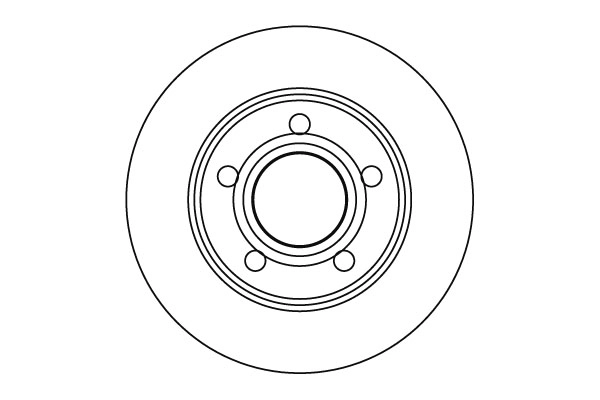 MOTAQUIP féktárcsa - LVBD1001Z - TothCarparts