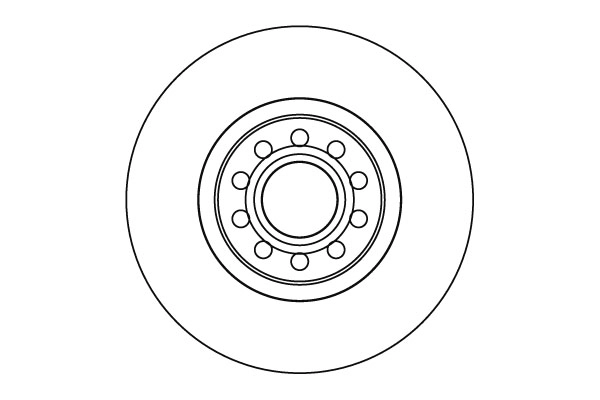 MOTAQUIP féktárcsa - LVBD1003Z - TothCarparts