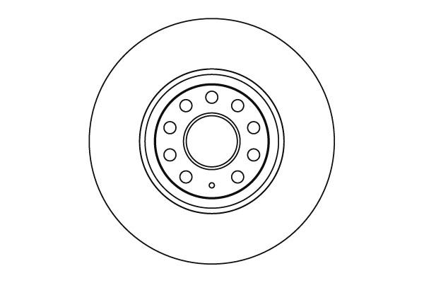 MOTAQUIP féktárcsa - LVBD1103 - TothCarparts