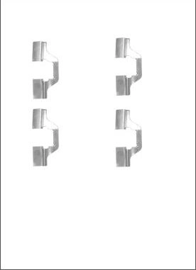 MOTAQUIP tartozékkészlet, tárcsafékbetét - LVMK1095 - TothCarparts