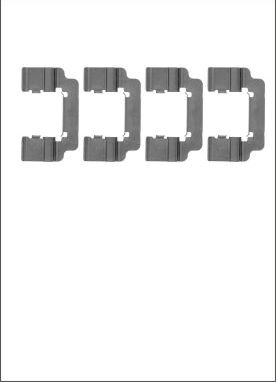 MOTAQUIP tartozékkészlet, tárcsafékbetét - LVMK1117 - TothCarparts