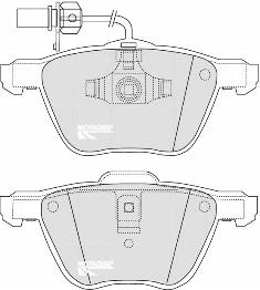 MOTAQUIP fékbetétkészlet, tárcsafék - LVXL1043 - TothCarparts