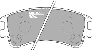 MOTAQUIP fékbetétkészlet, tárcsafék - LVXL1064 - TothCarparts