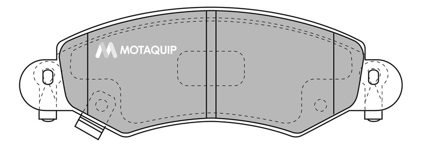 MOTAQUIP fékbetétkészlet, tárcsafék - LVXL1112 - TothCarparts