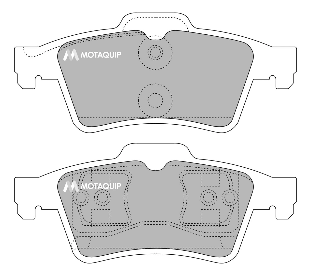 MOTAQUIP fékbetétkészlet, tárcsafék - LVXL1118 - TothCarparts