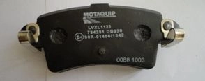 MOTAQUIP fékbetétkészlet, tárcsafék - LVXL1121 - TothCarparts