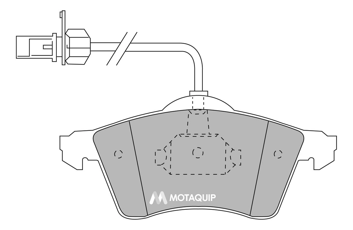 MOTAQUIP fékbetétkészlet, tárcsafék - LVXL1129 - TothCarparts