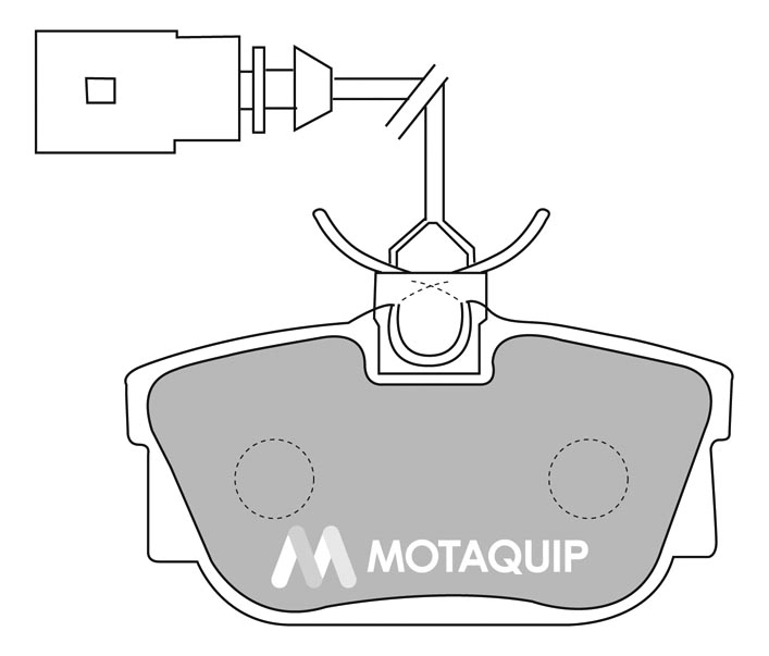 MOTAQUIP fékbetétkészlet, tárcsafék - LVXL1134 - TothCarparts