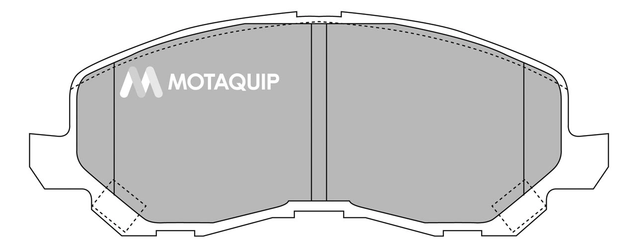MOTAQUIP fékbetétkészlet, tárcsafék - LVXL1155 - TothCarparts
