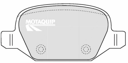 MOTAQUIP fékbetétkészlet, tárcsafék - LVXL1164 - TothCarparts