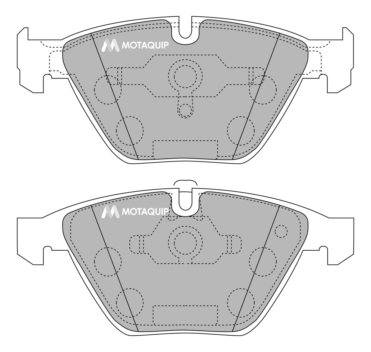 MOTAQUIP fékbetétkészlet, tárcsafék - LVXL1168 - TothCarparts