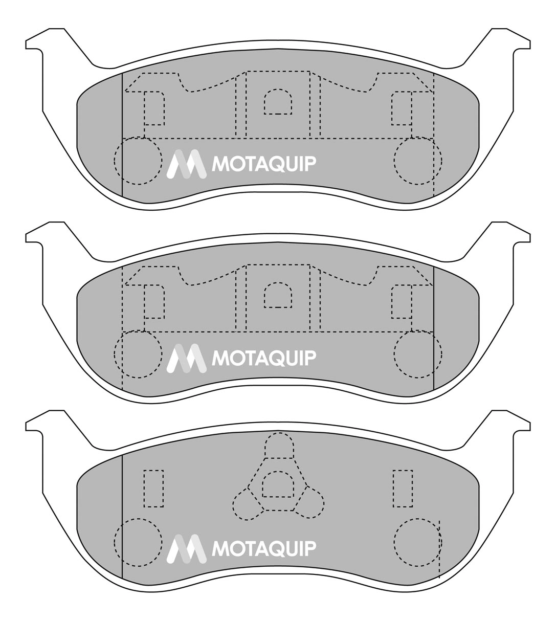 MOTAQUIP fékbetétkészlet, tárcsafék - LVXL1198 - TothCarparts