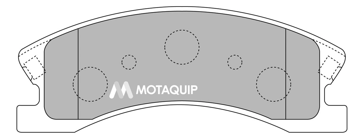 MOTAQUIP fékbetétkészlet, tárcsafék - LVXL1199 - TothCarparts