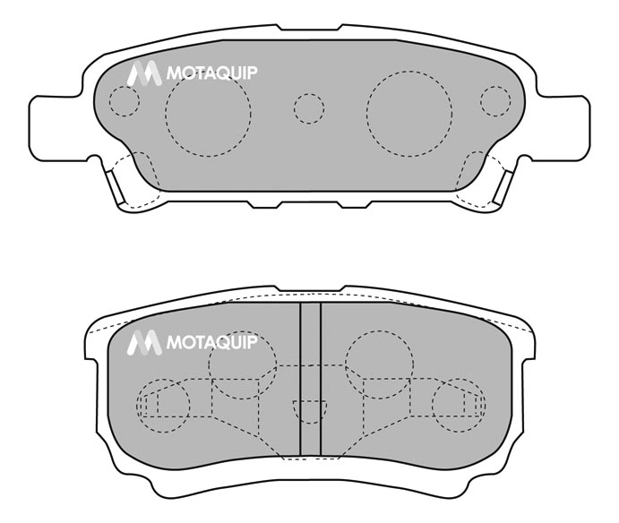 MOTAQUIP fékbetétkészlet, tárcsafék - LVXL1218 - TothCarparts