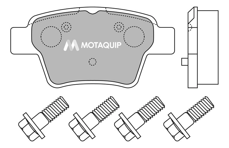MOTAQUIP fékbetétkészlet, tárcsafék - LVXL1266 - TothCarparts