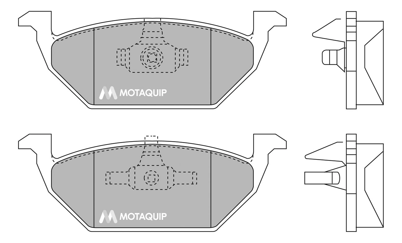 MOTAQUIP fékbetétkészlet, tárcsafék - LVXL1299 - TothCarparts
