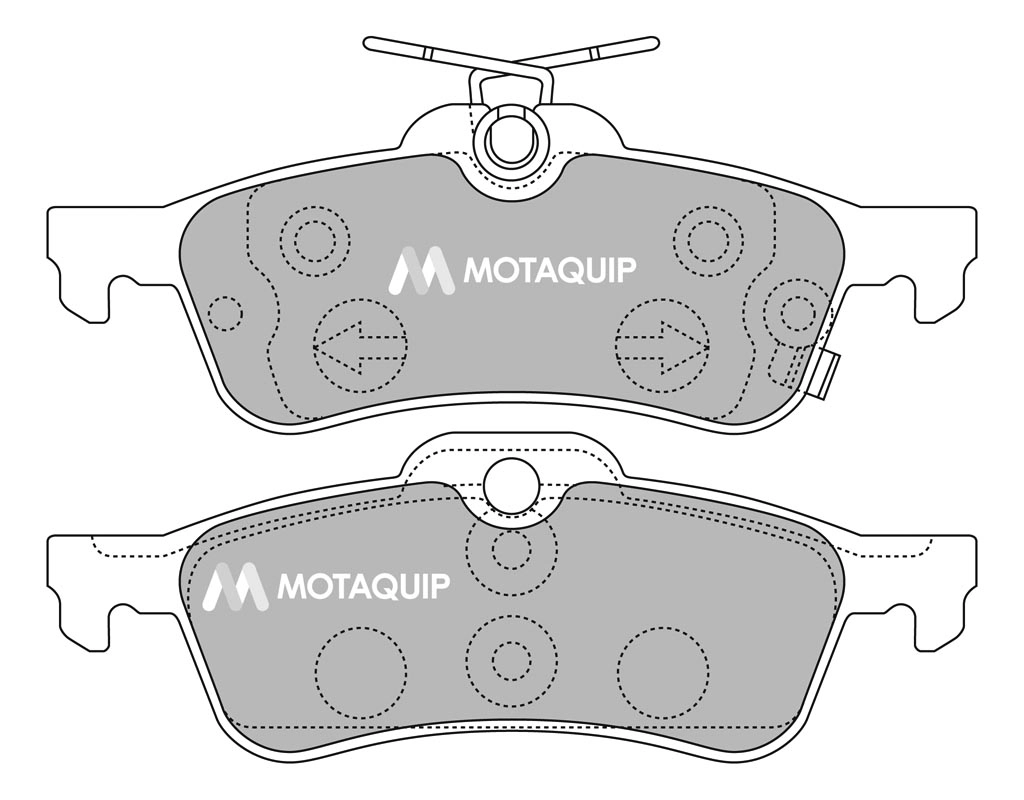 MOTAQUIP fékbetétkészlet, tárcsafék - LVXL1322 - TothCarparts