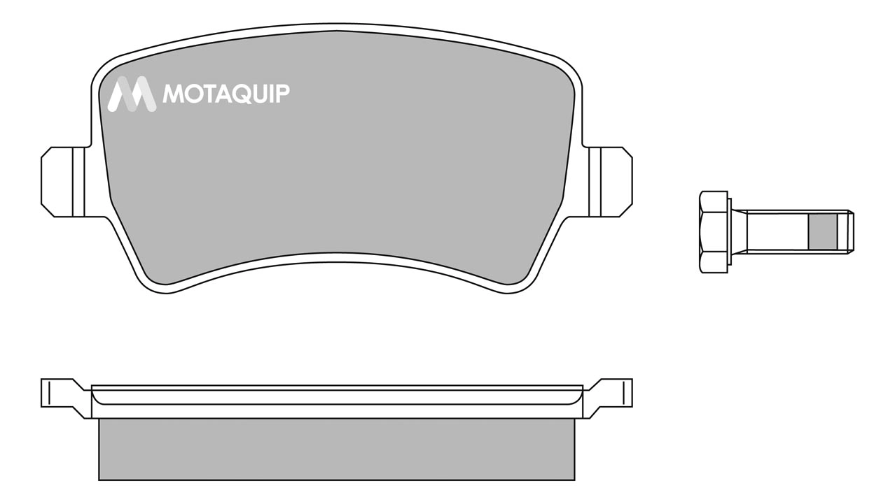 MOTAQUIP fékbetétkészlet, tárcsafék - LVXL1356 - TothCarparts