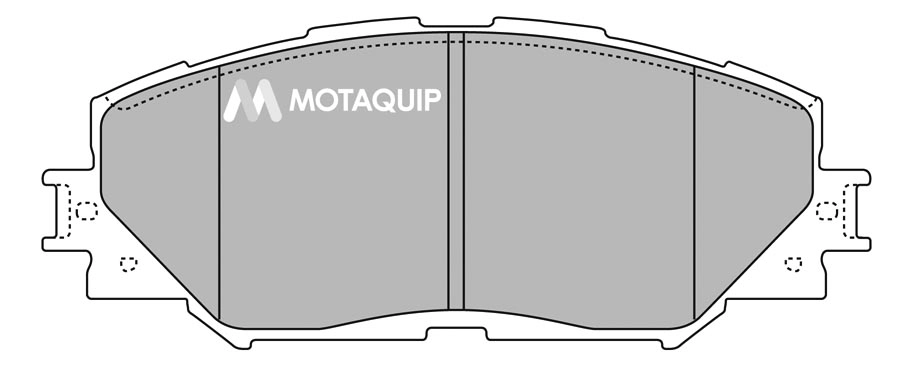 MOTAQUIP fékbetétkészlet, tárcsafék - LVXL1362 - TothCarparts