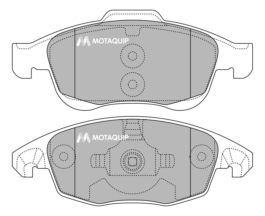 MOTAQUIP fékbetétkészlet, tárcsafék - LVXL1372 - TothCarparts