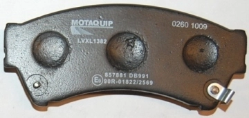 MOTAQUIP fékbetétkészlet, tárcsafék - LVXL1382 - TothCarparts