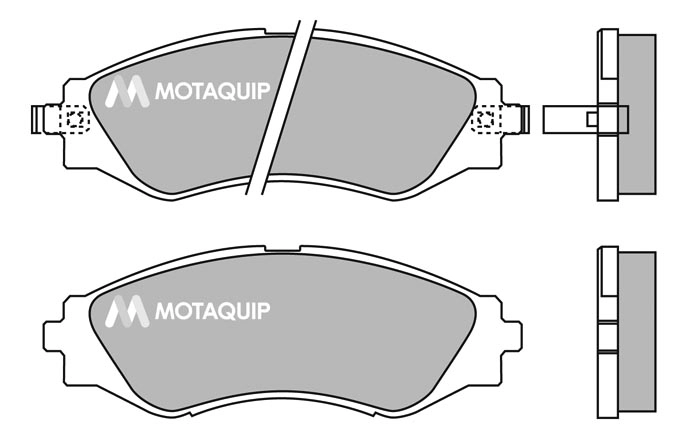 MOTAQUIP fékbetétkészlet, tárcsafék - LVXL1384 - TothCarparts