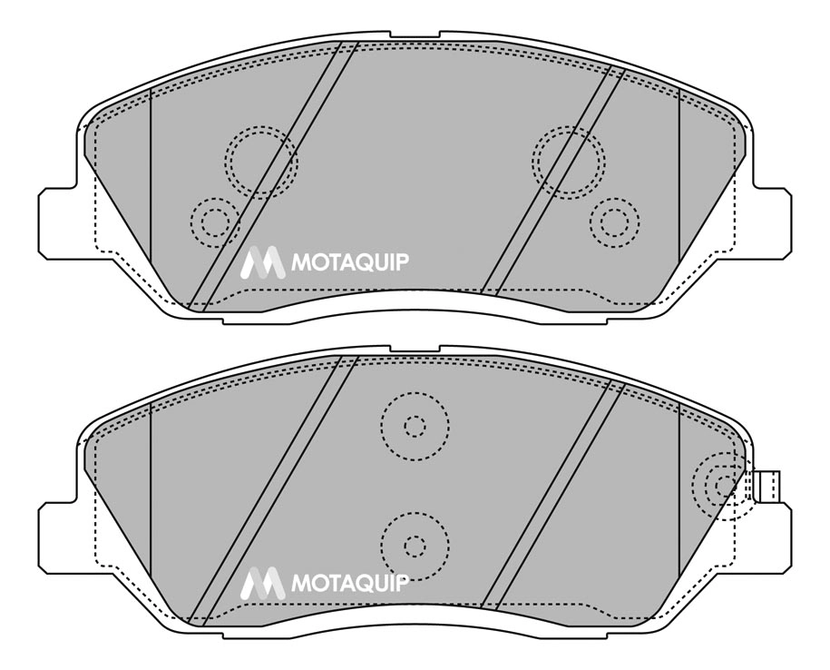 MOTAQUIP fékbetétkészlet, tárcsafék - LVXL1388 - TothCarparts