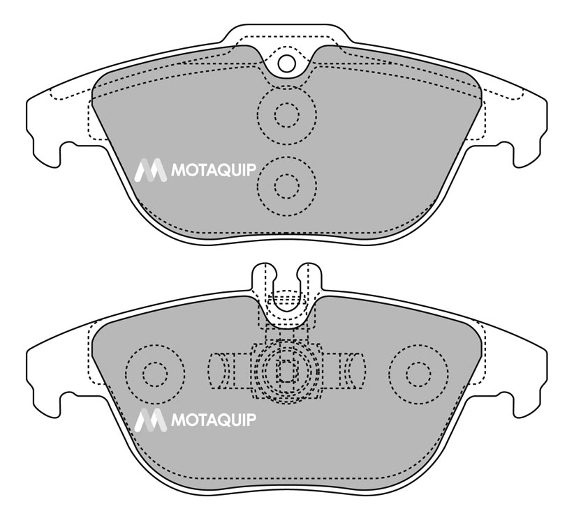 MOTAQUIP fékbetétkészlet, tárcsafék - LVXL1425 - TothCarparts