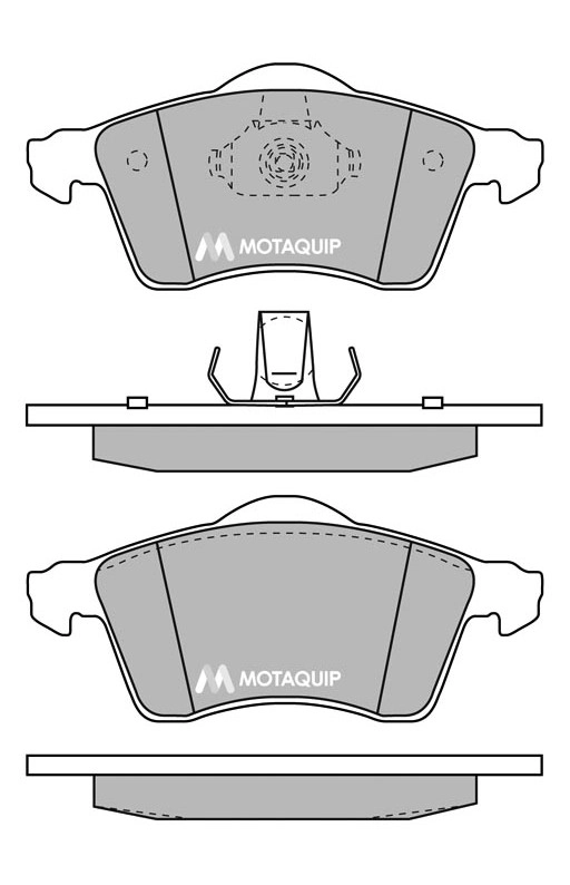 MOTAQUIP fékbetétkészlet, tárcsafék - LVXL165 - TothCarparts
