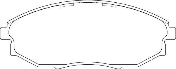 MOTAQUIP fékbetétkészlet, tárcsafék - LVXL1655 - TothCarparts