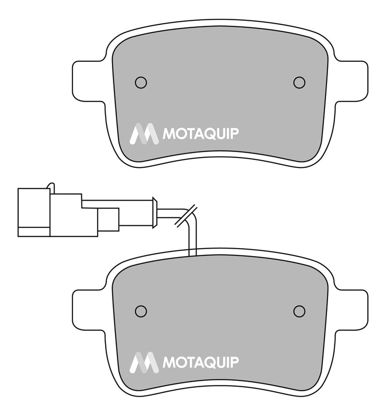 MOTAQUIP fékbetétkészlet, tárcsafék - LVXL1676 - TothCarparts
