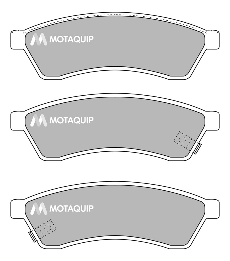 MOTAQUIP fékbetétkészlet, tárcsafék - LVXL1694 - TothCarparts
