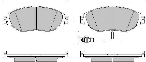 MOTAQUIP fékbetétkészlet, tárcsafék - LVXL1739 - TothCarparts