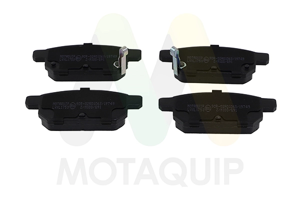 MOTAQUIP fékbetétkészlet, tárcsafék - LVXL1753 - TothCarparts