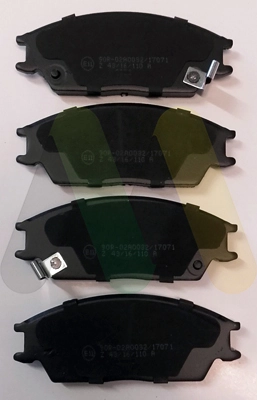 MOTAQUIP fékbetétkészlet, tárcsafék - LVXL1879 - TothCarparts