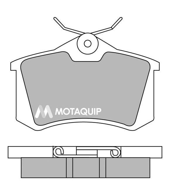 MOTAQUIP fékbetétkészlet, tárcsafék - LVXL257 - TothCarparts